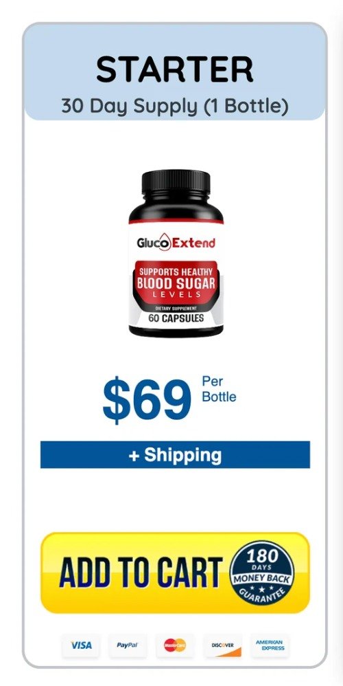 Gluco Extend Buy Online 1 Bottle